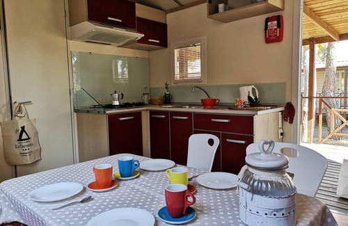 Marina di Cecina House | Vacation village Le Tamerici Mobilehome Nuraghe for 6 persons