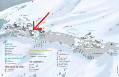 Genos Apartment | Val Louron Pied des pistes apartment 34 m² 5 pers