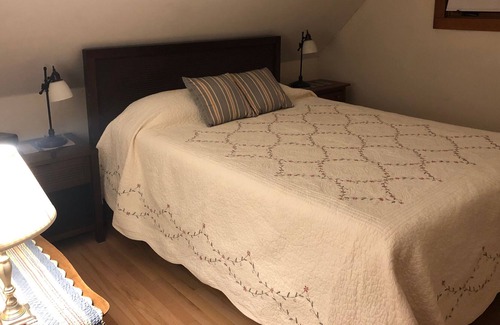 Chelsea House | VAST trail access with peaceful views & cozy spaces in VT schoolhouse.