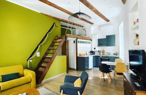 La Conception Apartment | Vaste et charmant loft CLIMATISÉ au cœur de Marseille