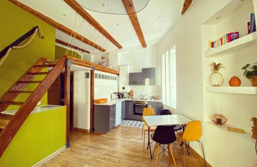 La Conception Apartment | Vaste et charmant loft CLIMATISÉ au cœur de Marseille