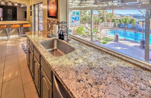 Enterprise Villa | Vegas Speakeasy HotTub Pool Games Stadium