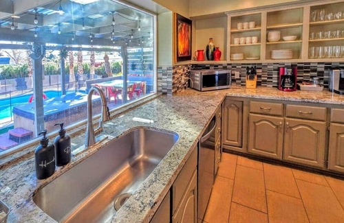 Enterprise Villa | Vegas Speakeasy HotTub Pool Games Stadium