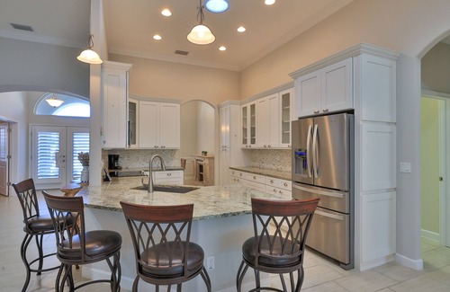 New Smyrna Beach House | Venetian Bay Luxury 4 Bedroom Estate Pool Beach Home Gated Golf Community