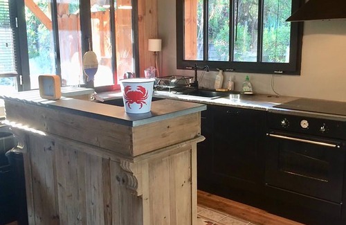 Piraillan House | VERY NICE WOODEN HUT DECORATED WITH TASTE ON THE HEIGHTS OF PIRAILLAN