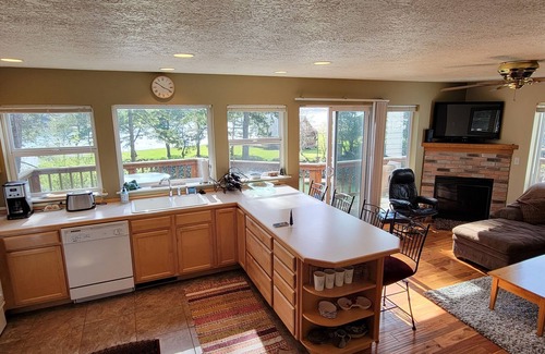 Oregon Coast House | Very quiet Pacific City home with amazing river views from the deck!