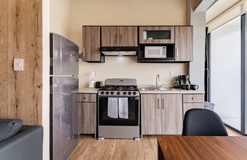 Zona Rosa Apartment | VH | Espacio para grupo Roma Nte| wifi | 366