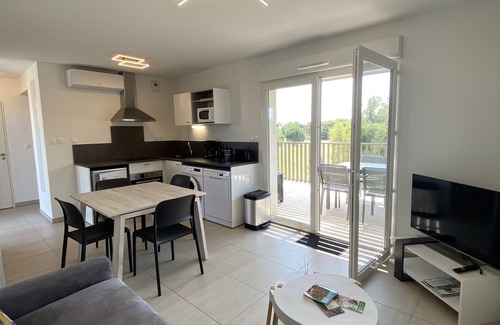 Vias Apartment | Vias Plage - Appart. Climatisé 4 Pers. à 300 m. de la Plage, Ménage Inclus