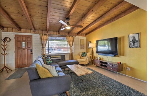 Palo Verde House | Vibrant Tucson Home Pool, Hot Tub and Fire Pit