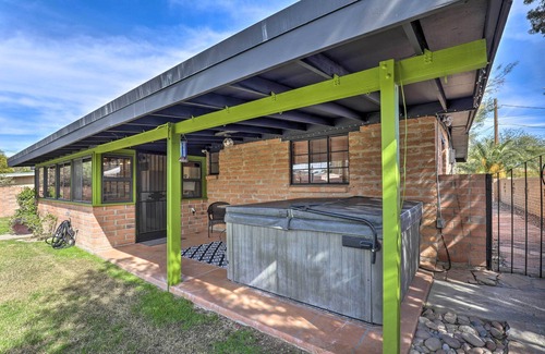 Palo Verde Cottage | Vibrant Tucson Home: Pool, Hot Tub & Fire Pit