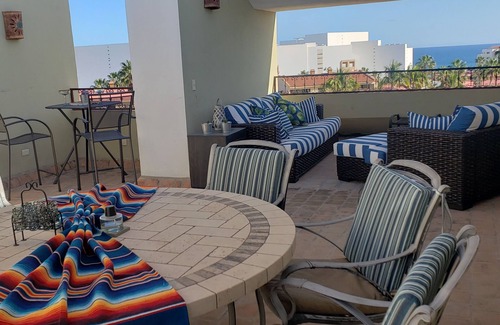 Campo de Golf Fonatur Condo | View Condo with top terrace, walk to beach, restaurants, shops and spa services