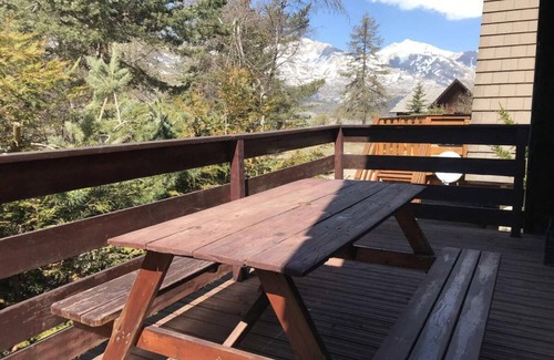 La Joue du Loup Apartment | View mountain, terrace, tv, 45m², La Joue du Loup