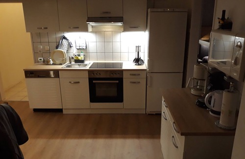 Altfunnixsiel Apartment | Viking nest - cozy modern apartment right on the Harle - near the coast
