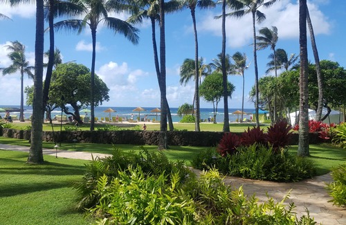 Kahuku Apartment | Villa 105: Fall REDUCED 50%! Ocean View Turtle Bay