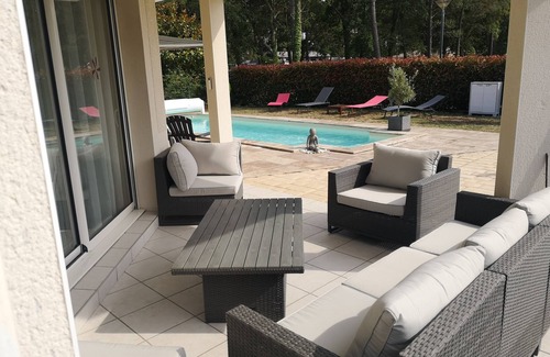 Moliets-et-Maa House | Villa 130m² with heated pool in quiet location near beach and center of Moliets