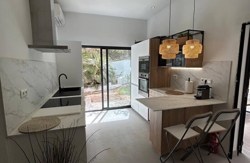 Calo de Sant Agusti House | Villa 150M from the beach in the best area of Mitjorn-FREE WIFI, AIR CONDITIONING