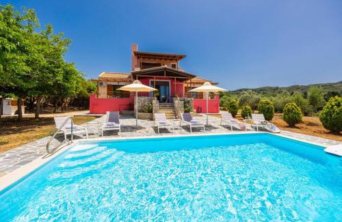 Mesovounia Villa | Villa Aetos