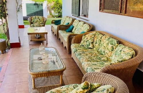 Cabo Roche Villa | Villa América Chalet Independiente con Piscina en Urbanización Roche Conil Cádiz Andalucía España