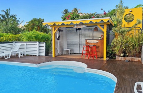 Deshaies Villa | Villa Anj'Any a 4-star villa with walking access to Grande Anse beach