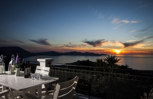 Mesovounia Villa | Villa Anna: Original old stone villa close to Fiskardo with private pool & views