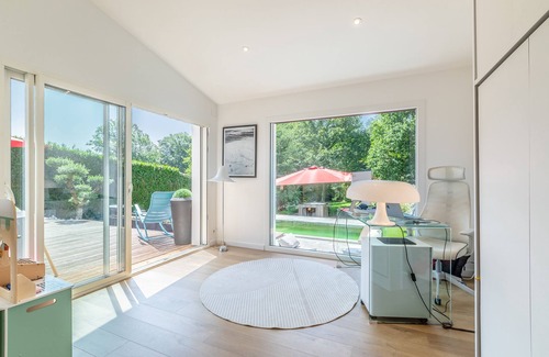 Bassussarry House | Villa Basoa - Calme, jardin & piscine à 10 min des plages