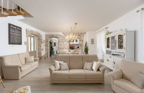 Labin Villa | Villa Batelica near Labin with private pool, large garden, kids playground & sport activities