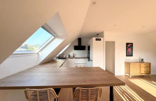 Benodet Apartment | Villa Bel'Odet, appartements modernes au calme, terrasses pour les T2, grand jardin et parking gratuit, à 5 min des plages de Bénodet