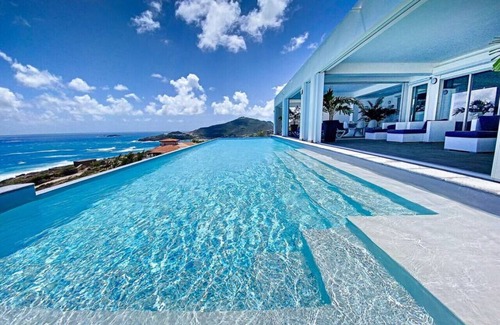 Tamarind Hill Estates Villa | Villa Bel Amour, luxury and awesome sea view, heated pool, up to 9 BDR