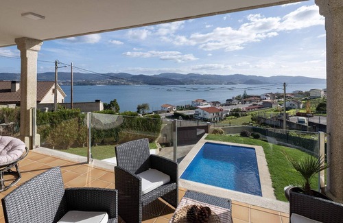 Raxo Villa | Villa Bellavista Raxó (270), with sea views near Sanxenxo