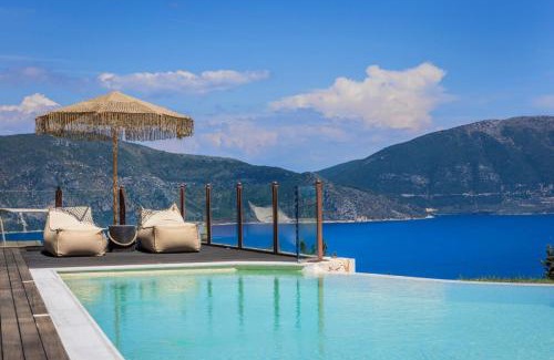 Chalikeri Villa | Villa Bolios Sea view Private Pool