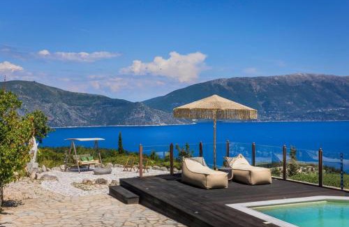 Chalikeri Villa | Villa Bolios Sea view Private Pool