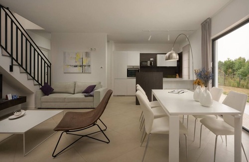Krnica Villa | Villa Cala Sonriso for 8 people near Pula with heated pool & sea view