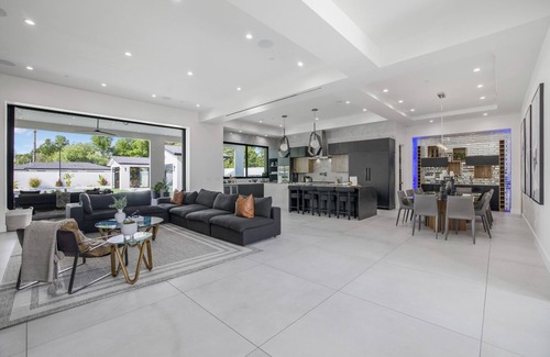 Woodland Hills Villa | Villa Califa - Resort-Style Living w/Private Pool, Spa & Theater