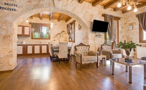 Lithakia Villa | Villa Cana - Rustic Villa in Nature with Terrace