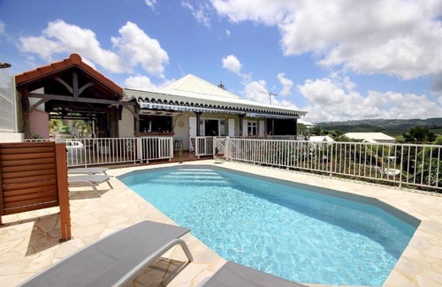Sainte-Luce Villa | Villa Carib Turquoise : 4 ch, grande piscine, vue sur Sainte-Lucie
