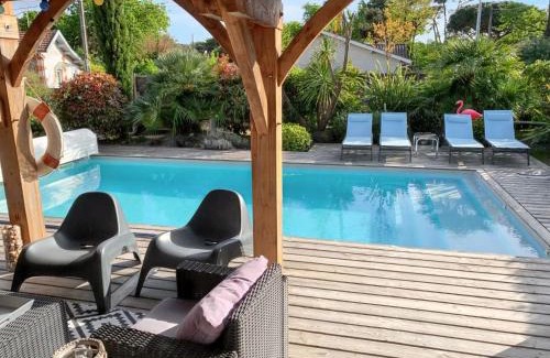 Soulac-sur-Mer Villa | Villa charmante à Soulac-sur-Mer avec piscine privée