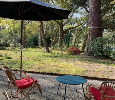 Soorts-Hossegor Apartment | Villa CHEBEC Appartement en rez de jardin avec terrasse vue sur golf d Hossegor