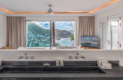 Barriere des Quatres Vents Villa | Villa Coco | Beach View - Located in Beautiful Lorient Beach with Private Pool