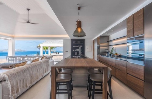 Barriere des Quatres Vents Villa | Villa Coco | Beach View - Located in Fabulous Lorient Beach with Private Pool