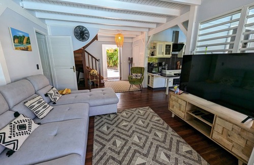 Sainte-Rose Villa | Villa Dali, 50 m from the beach, between Deshaie and Sainte Rose