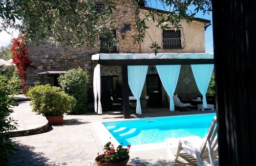 Vescina Villa | Villa Daphne Pool and Jacuzzi near the sea and Portofino citra 010002-LT-0001