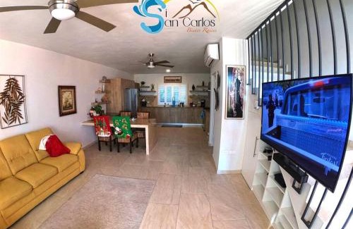 San Carlos House | Villa del sol y mar con alberca en área común