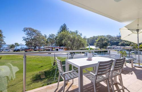 Nelson Bay Apartment | Villa Ellisa 4 beautiful unit with beautiful water views at Little Beach