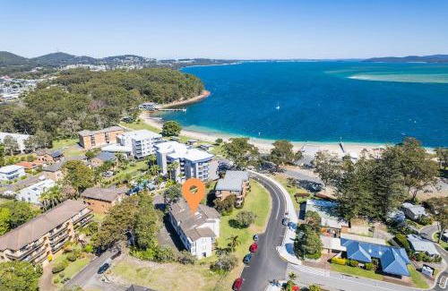 Nelson Bay Apartment | Villa Ellisa 4 beautiful unit with beautiful water views at Little Beach