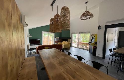 Poussan Villa | Villa Familiale avec Piscine proche de Sète et de Montpellier