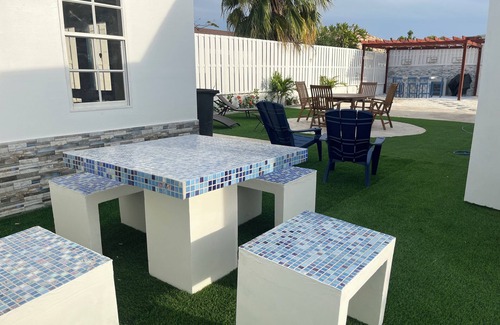 Bubali House | Villa Fina Aruba-Spa, Garden Office & 3 min from Eagle Beach