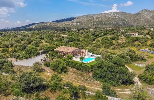 Capdepera Villa | Villa "Finca Soliva" with Mountain View, Garden, Wi-Fi, Pool & Terrace