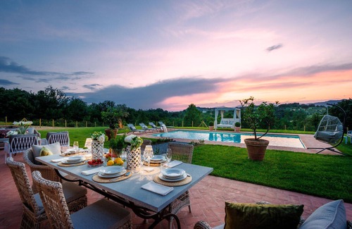 Montecarlo Villa | Villa Flora, a Luxury 3 bedrooms Farmhouse with Pool and Jacuzzi