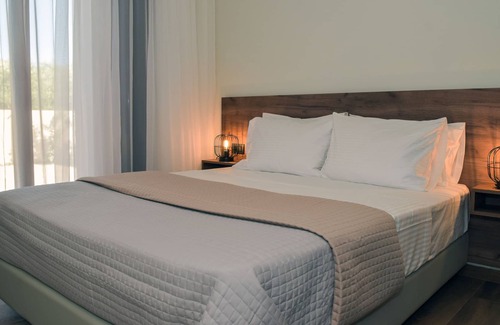 Kefalas Villa | Villa FOS in Kefalas, private pool, Mountain View, 3BR, 3BT