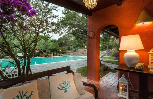 Santa Teresa di Gallura Villa | VILLA FRANCESCA with Private Infinity Pool View over La Maddalena Archipelago